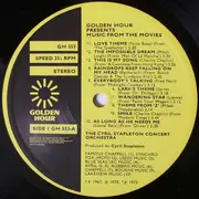 LP - The Cyril Stapleton Concert Orchestra - Golden Hour Presents Music From The Movies
