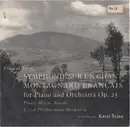 10'' - The Czech Philharmonic Orchestra Conductor: Karel Šejna Piano: Helene Boschi , Vincent d'Indy - Symphony Sur Un Chant Montagnard Français