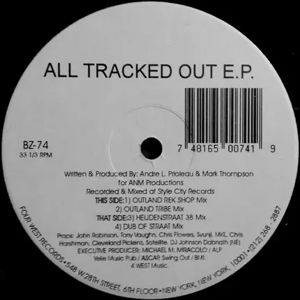 The A.N.M. Project - All Tracked Out E.P.