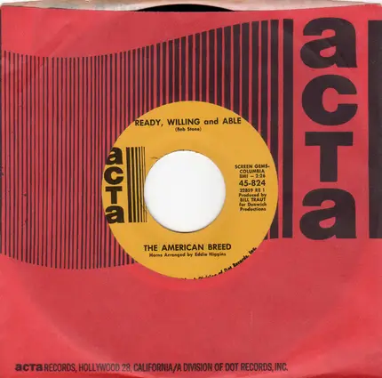 The American Breed - Ready, Willing And Able