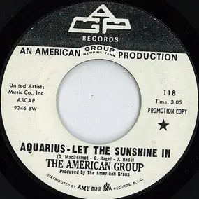 The American Group - Aquarius - Let The Sunshine In / Stay Off The Grass