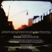 CD - The American Dollar - A Memory Stream - Digipak