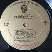 LP - The American Patrol - The Big Brass Of The American Patrol - Mono