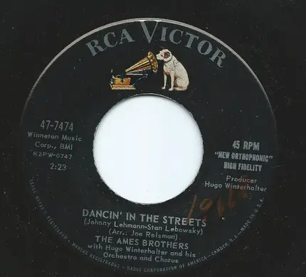 The Ames Brothers - Dancin' In The Streets