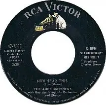The Ames Brothers - Now Hear This