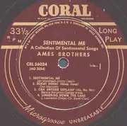 10'' - The Ames Brothers - Sentimental Me