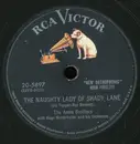 10'' - The Ames Brothers With Hugo Winterhalter's Orchestra And Chorus - The Naughty Lady Of Shady Lane / Addio