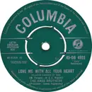 7inch Vinyl Single - The Ames Brothers - Love Me With All Your Heart / Love Is An Ocean (Of Emotion)