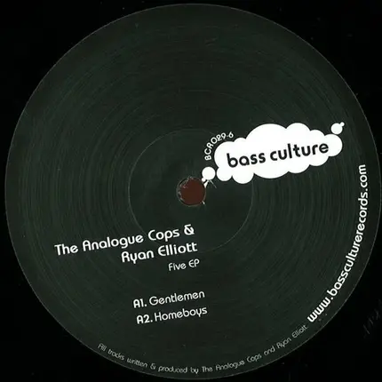 The Analogue Cops , Ryan Elliott & Alessandro Picone - Five EP