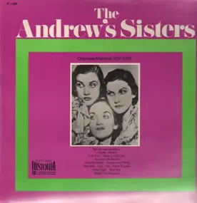 The Andrews Sisters - Originalaufnahmen 1937-1939