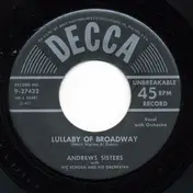 The Andrews Sisters - Lullaby Of Broadway