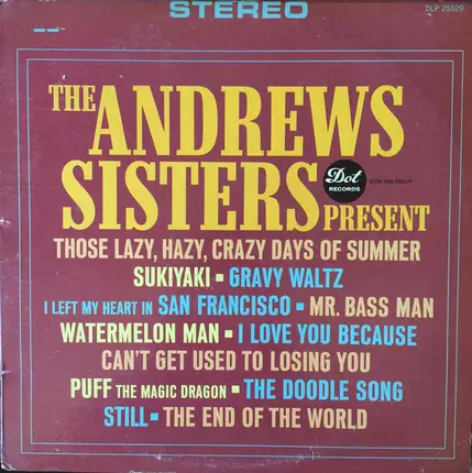 The Andrews Sisters - The Andrews Sisters Present