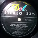 7inch Vinyl Single - The Andrews Sisters - Great Performers