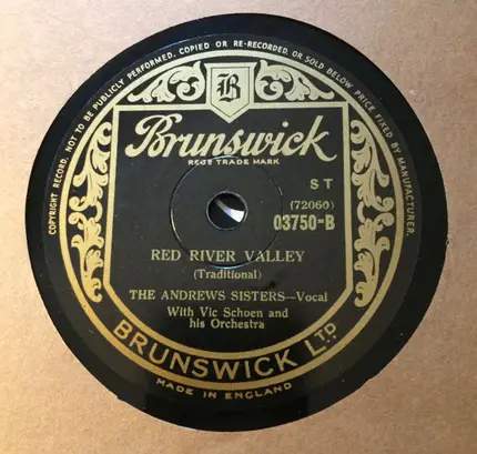The Andrews Sisters - Patience And Fortitude / Red River Valley