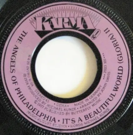 The Angels Of Philadelphia - It's A Beautiful World (Gloria) I / It's A Beautiful World (Gloria) II