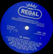 LP - The Animals - The Animals - BLUE REGAL