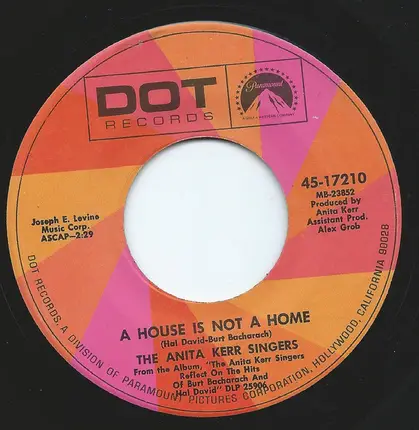 The Anita Kerr Singers - Alfie / A House Is Not A Home
