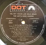 LP - The Anita Kerr Singers - Velvet Voices And Bold Brass
