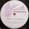 7inch Vinyl Single - The Abundant Life Quartet / Vep Ellis - Easter Favorites