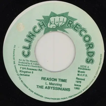 The Abyssinians / Lloyd Charmers - Reason Time / Charming Version