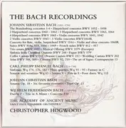 CD-Box - Bach - The Bach Recordings - Hard Box Cover, Booklet Incl.
