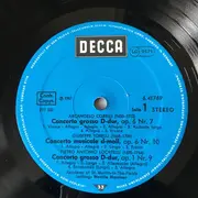 LP - Corelli / Torelli / Händel a.o. - Concerti