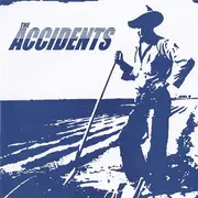 7inch Vinyl Single - The Accidents - Debut EP - Blue With Red Vinyl
