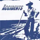 7inch Vinyl Single - The Accidents - Debut EP - Blue With Red Vinyl