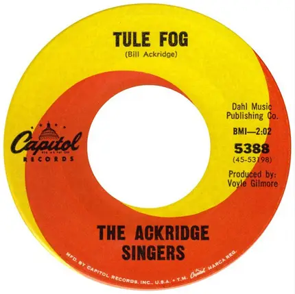 The Ackridge Singers - Cable Car / Tule Fog