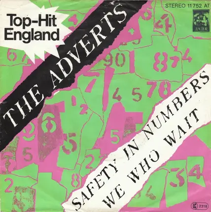 The Adverts - Safety In Numbers / We Who Wait