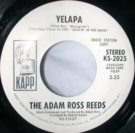 The Adam Ross Reeds - Yelapa