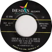 7inch Vinyl Single - The Addison Bailey Trio - Holiday In Manhattan With Cole Porter - EP