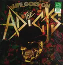 LP - The Adicts - Life Goes On - Limited Edition, Red/Black Marbled