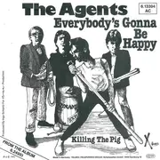 7inch Vinyl Single - The Agents - Everybody's Gonna Be Happy - Green Transparent
