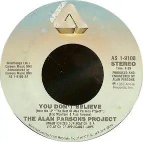 The Alan Parsons Project - You Don't Believe