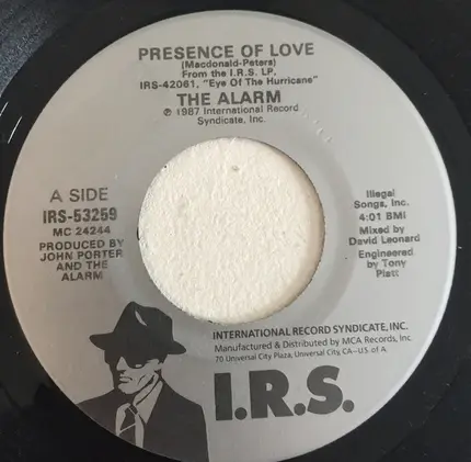 The Alarm - Presence Of Love