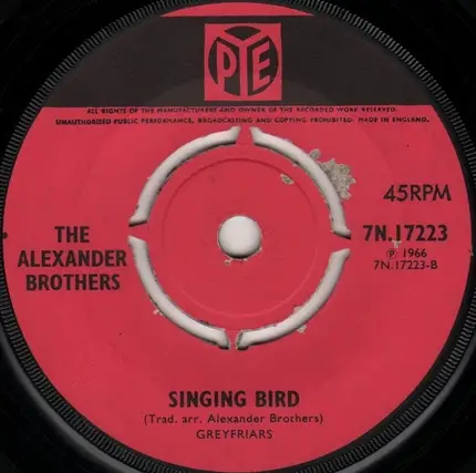 The Alexander Brothers - Blackboard Of My Heart