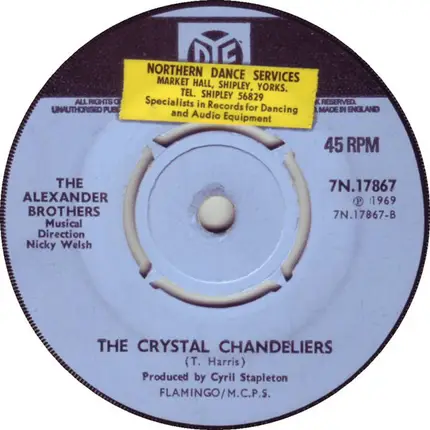 The Alexander Brothers - Jean / The Crystal Chandeliers