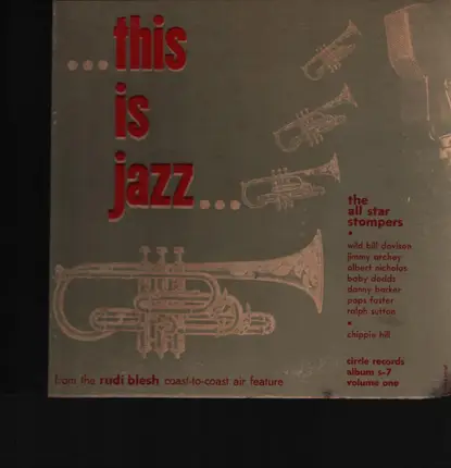 The All Star Stompers - This Is Jazz, Volume 1
