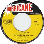 7inch Vinyl Single - The All Stars - Personality - EP