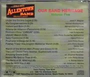 CD - The Allentown Band , Ronald Demkee - Our Band Heritage Volume Five