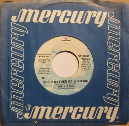 The Allens - She'd Rather Be With Me