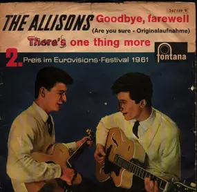 The Allisons - Goodbye, Farewell ! (Are You Sure)