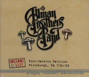 The Allman Brothers Band - Post-Gazette Pavilion Pittsburgh, PA 7/26/03