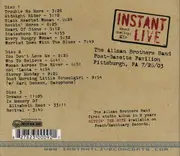 CD-Box - The Allman Brothers Band - Post-Gazette Pavilion Pittsburgh, PA 7/26/03 - Digipak