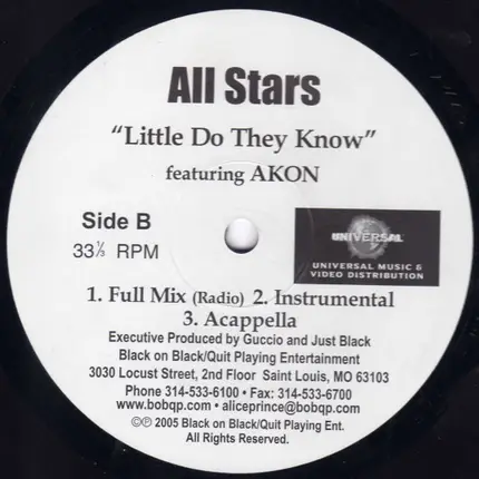 The Allstars - Like Whoa