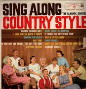 LP - The Almanac Singers - Sing Along Country Style
