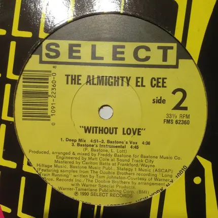 The Almighty El-Cee - Without Love