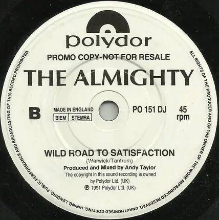 The Almighty - Little Lost Sometimes (Radio Edit)