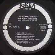 LP - The Aloha Hawaiians - Hawaiian Sunset = Tramonto Hawaiano